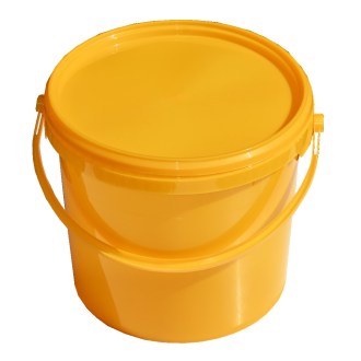 Plastikbehälter für Honig
