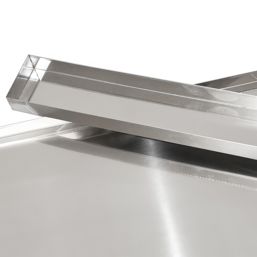 Bleche für Solarfluss mit Sieb – Edelstahl