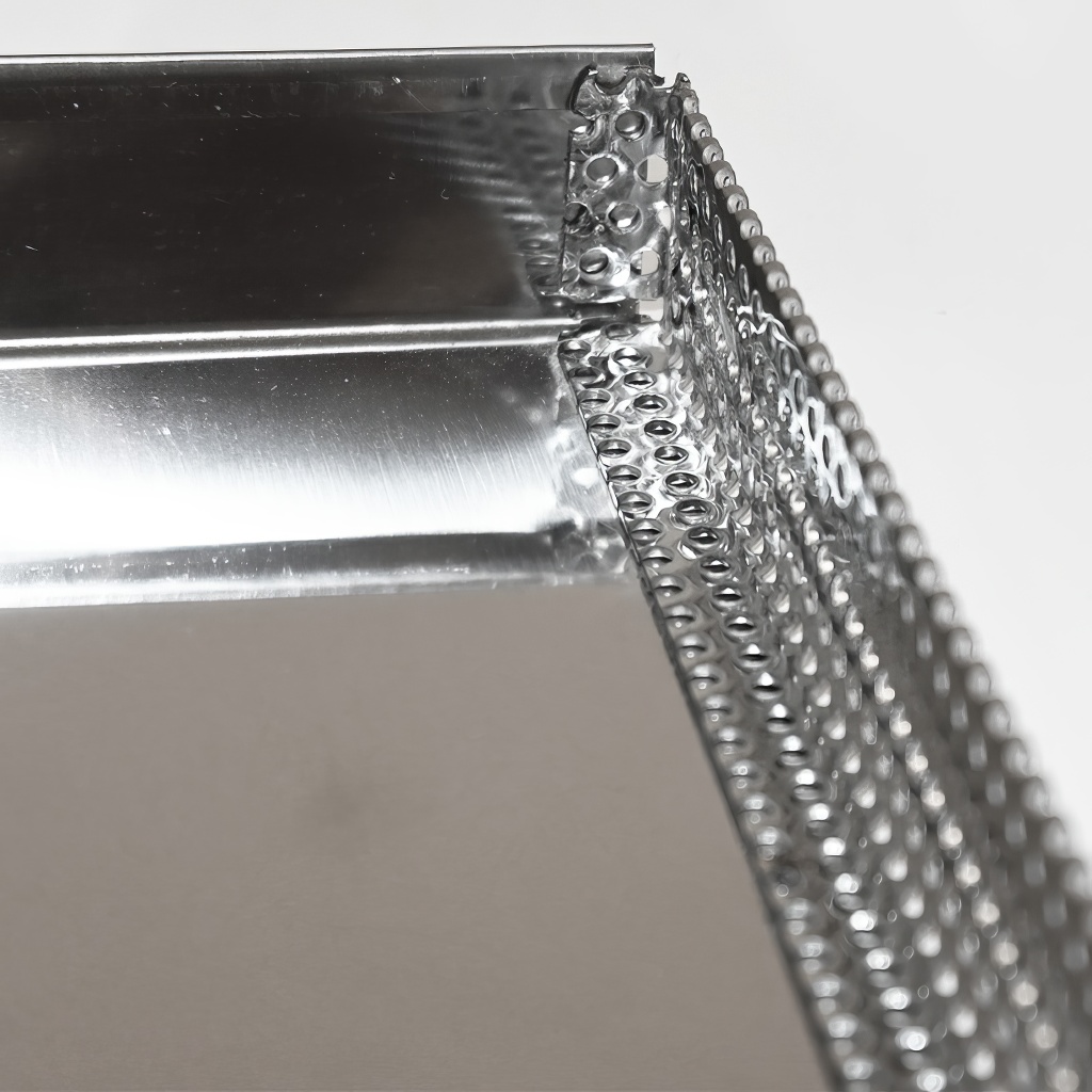 Bleche für Solarfluss mit Sieb – Edelstahl