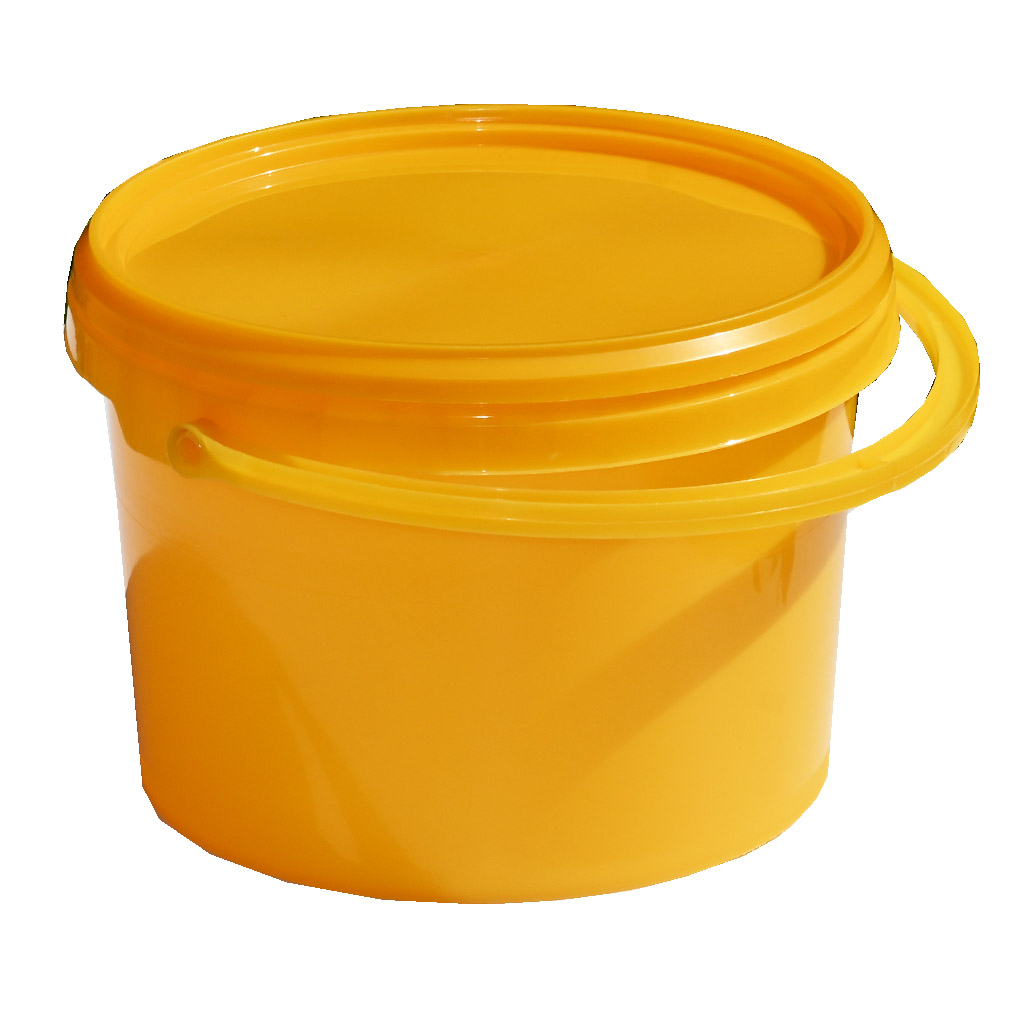 4 kg Plastik Hobbock gelb