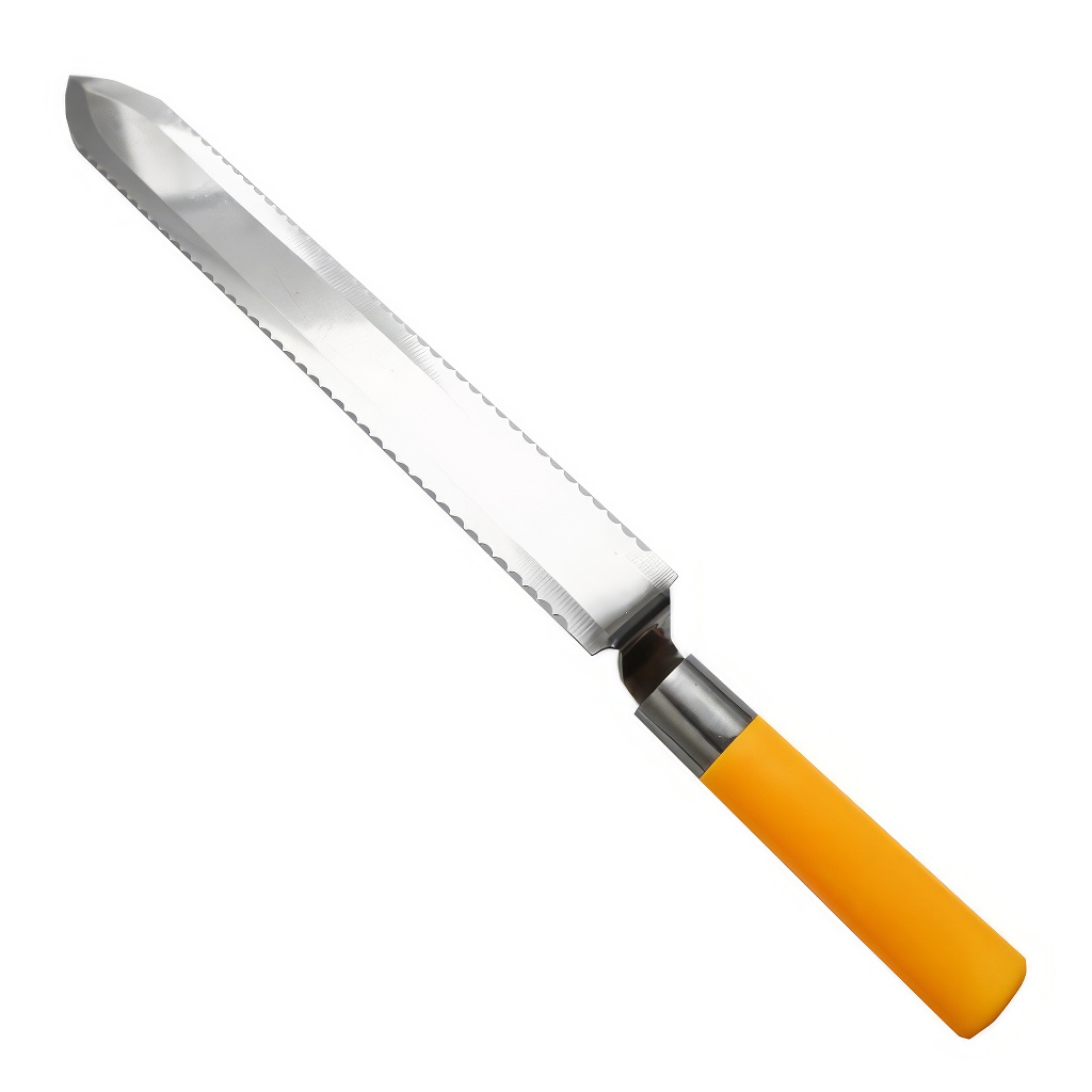 Deckelmesser SB Wellenschliff Edelstahl