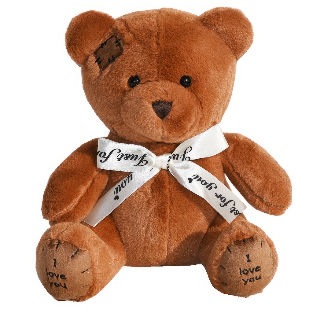 Teddybär dunkelbraun - 25 cm