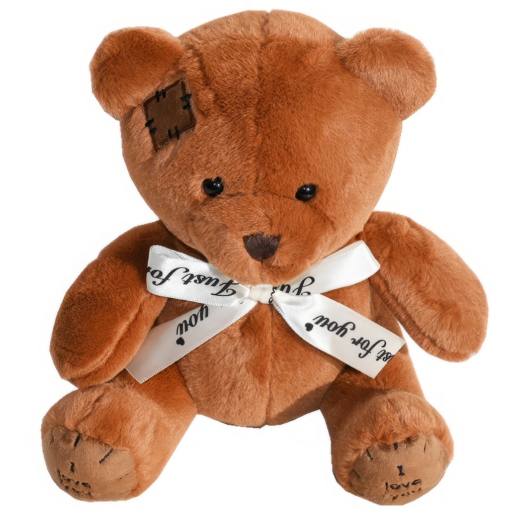 Teddybär dunkelbraun - 25 cm