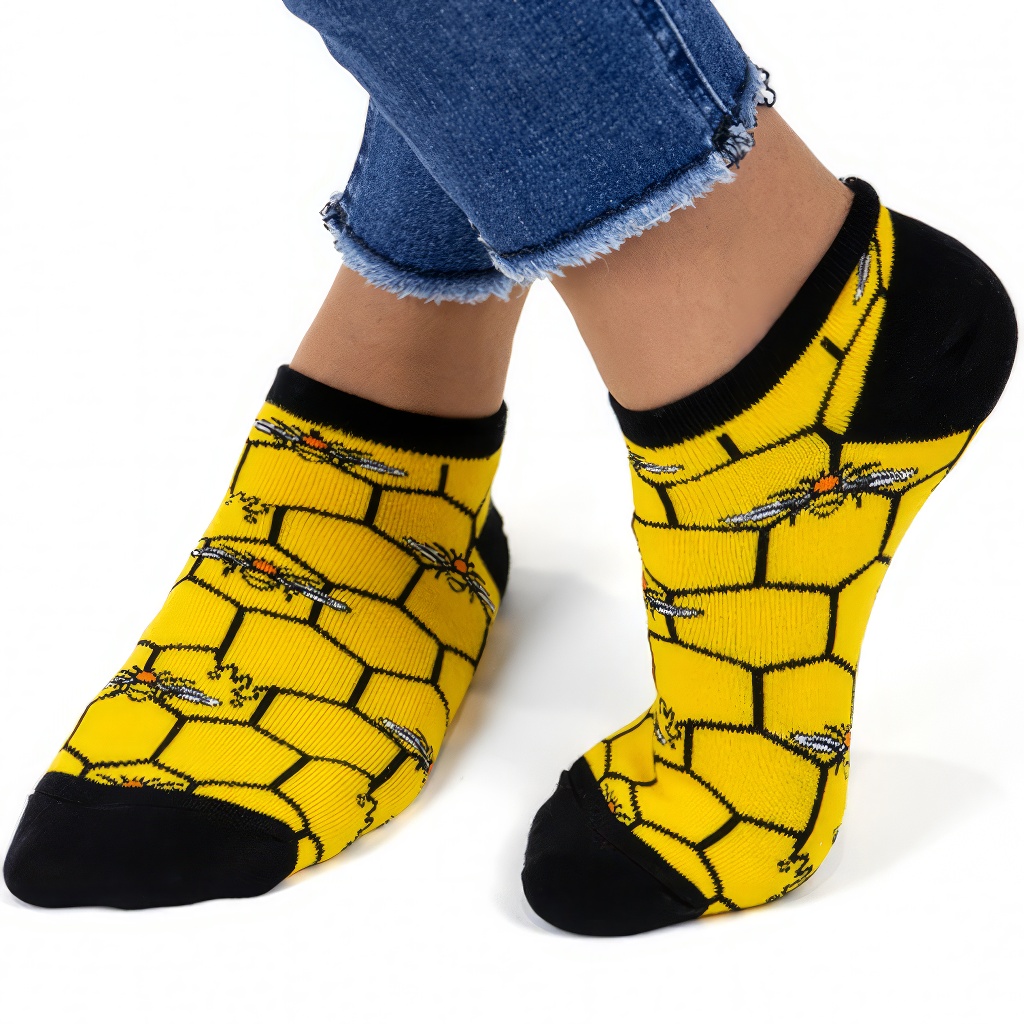 BienoDesign Imkersocken Wabe