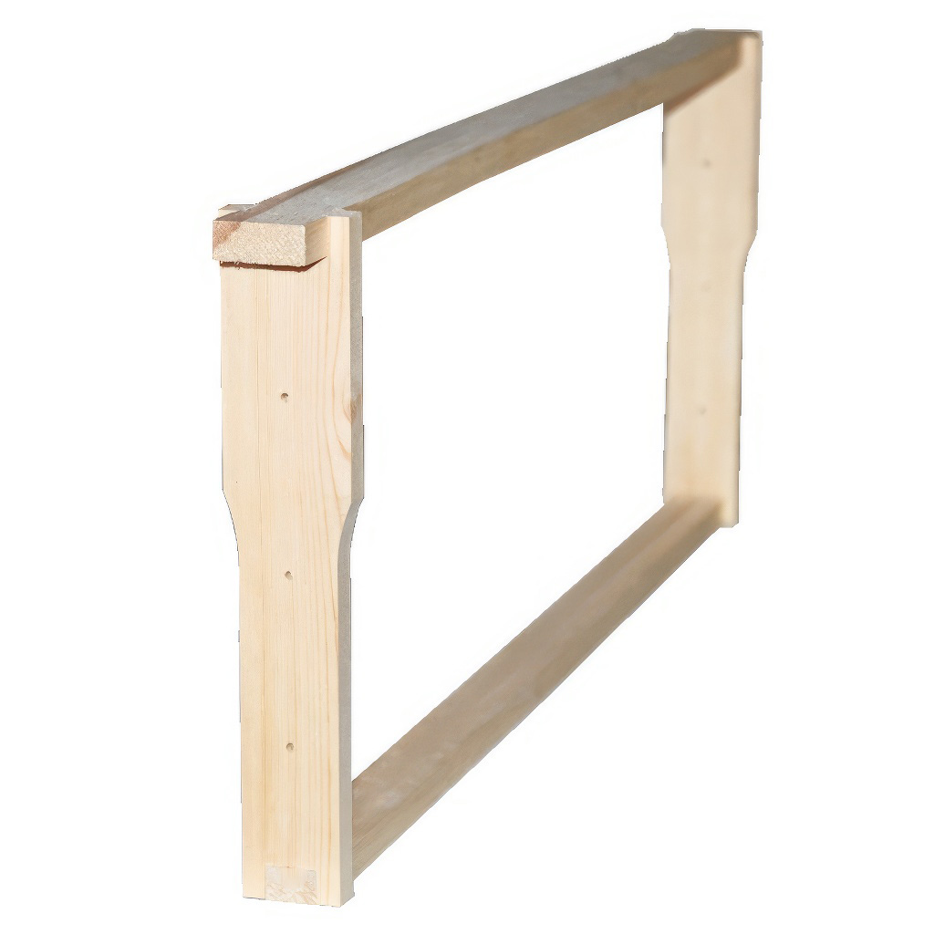 Langstroth 3/4 - 185 - Hoffmann Rähmchen, vorgebohrt - 50 Stück