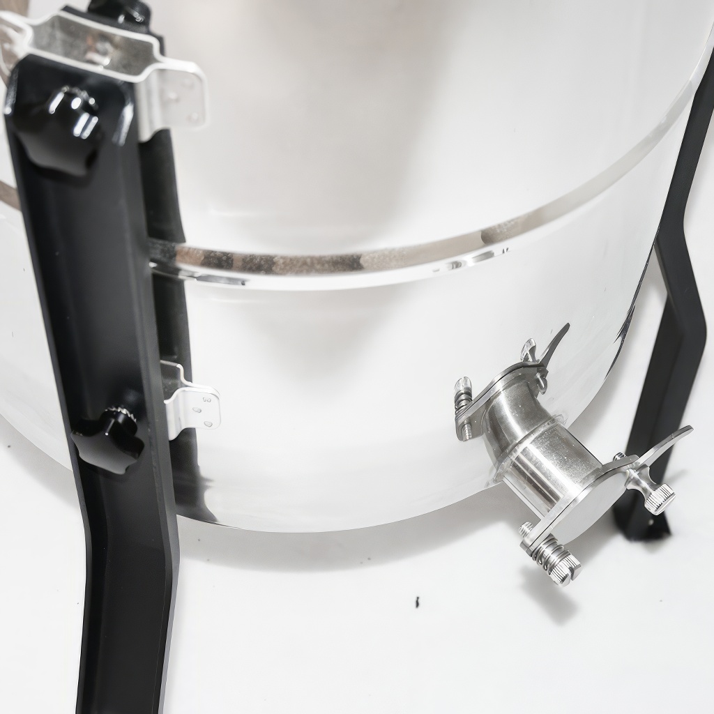 Honigschleuder Mellarius MaxiLine 2 Waben Hand mit großem Griff Dia 40