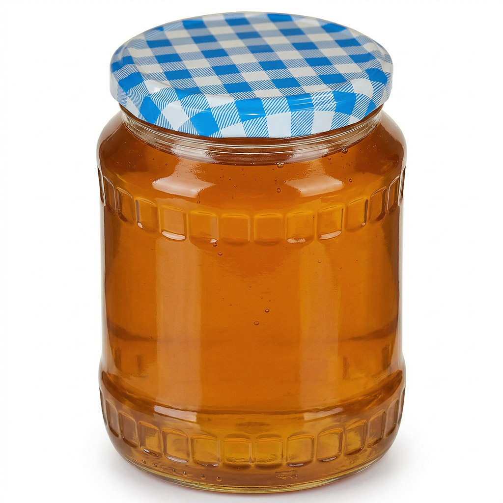 Twist Off 82er TO Deckel - Blau kariert