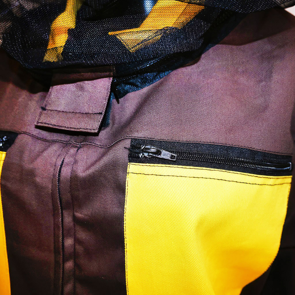 Imkerjacke mit Reißverschluss Braun - S-XXXL