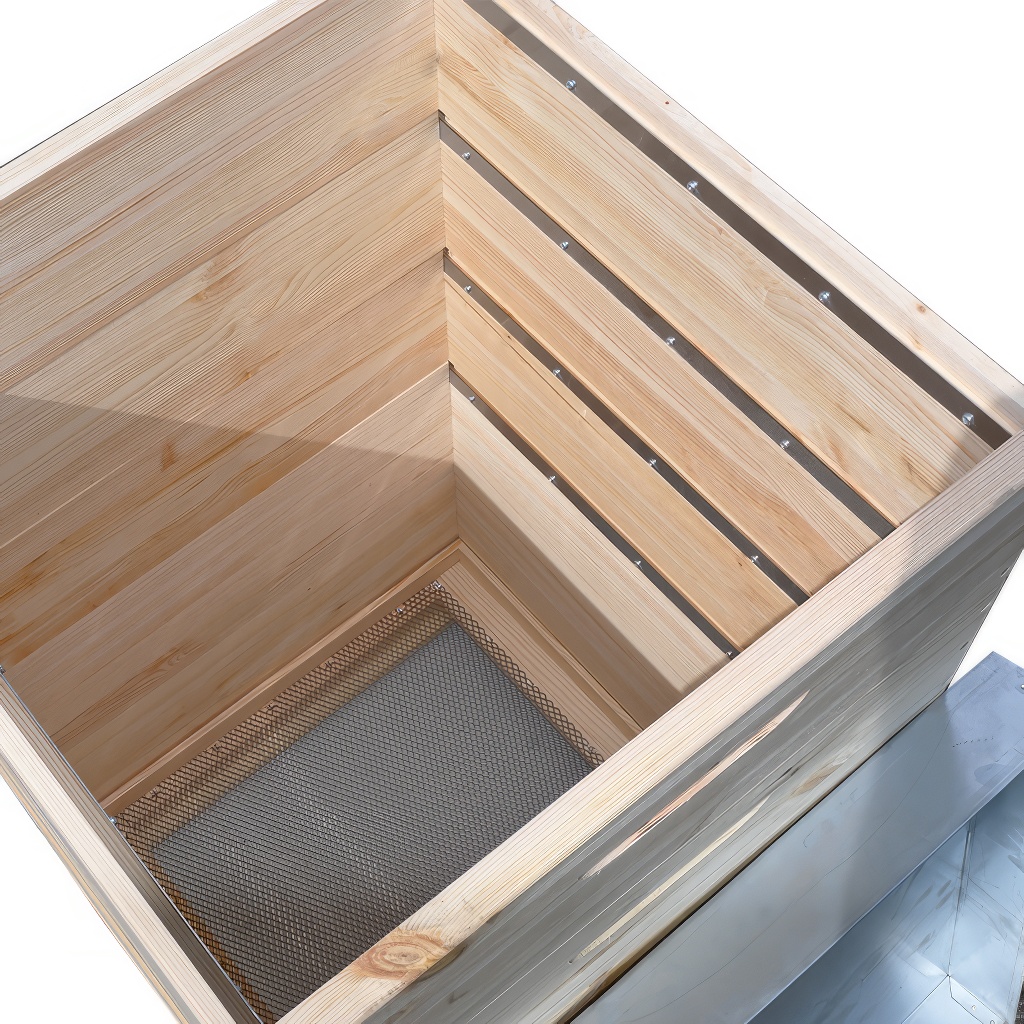 Dadant US-Holzbienenstock für 12 Rahmen - 1x 285 + 2x 141