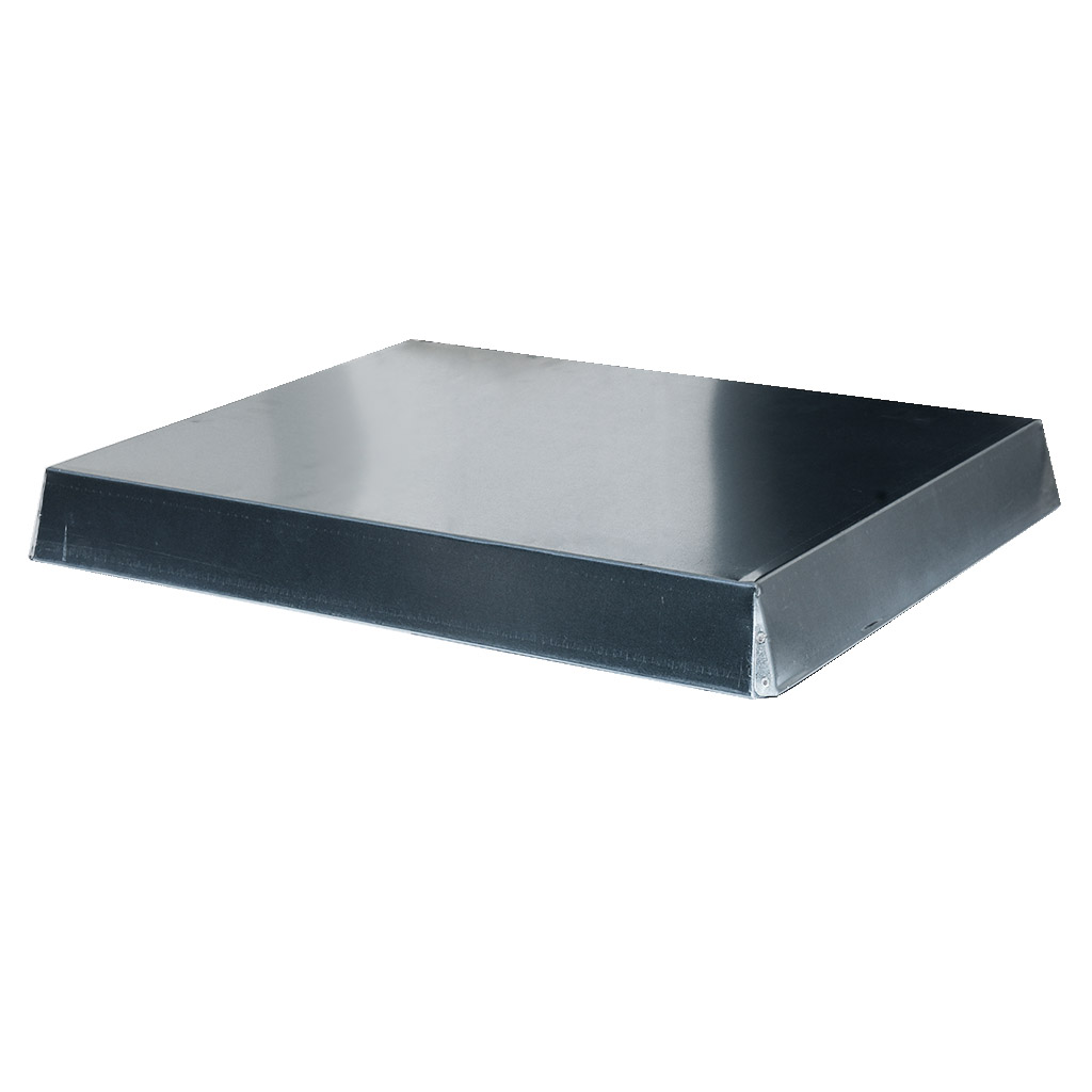 Metalldeckel für Bienenkasten - Zander/Langstroth 520x425x60 mm - konisch