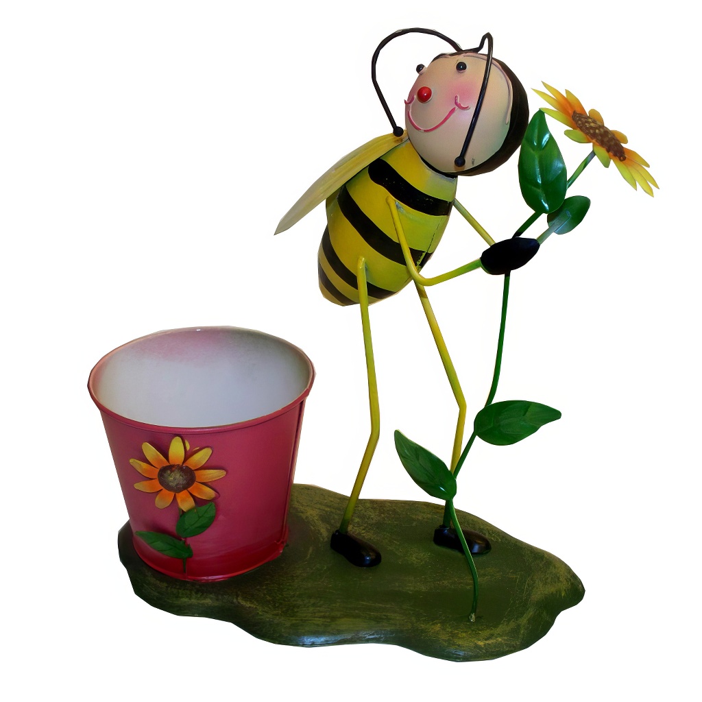 Bieno Casa Blumentopf mit Sonnenblume
