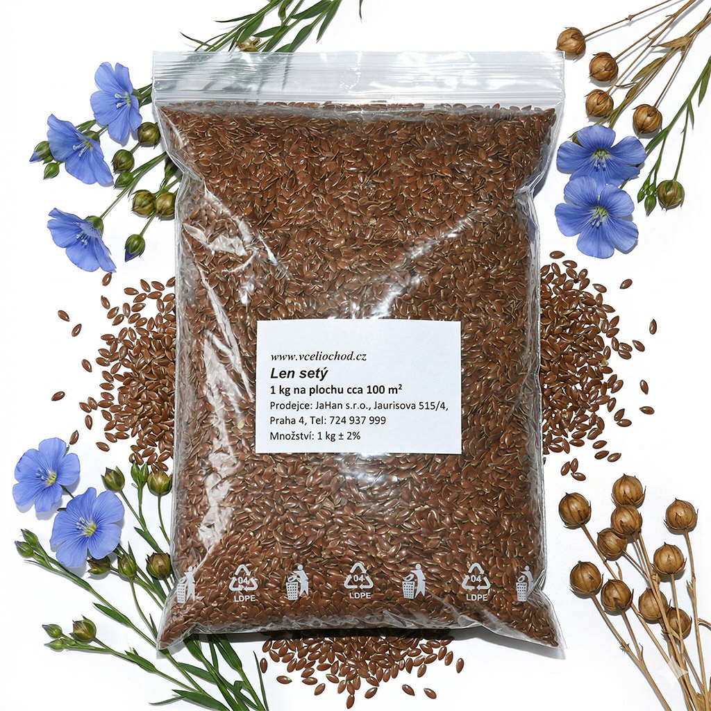 Gesäter Flachs - 0,5 kg