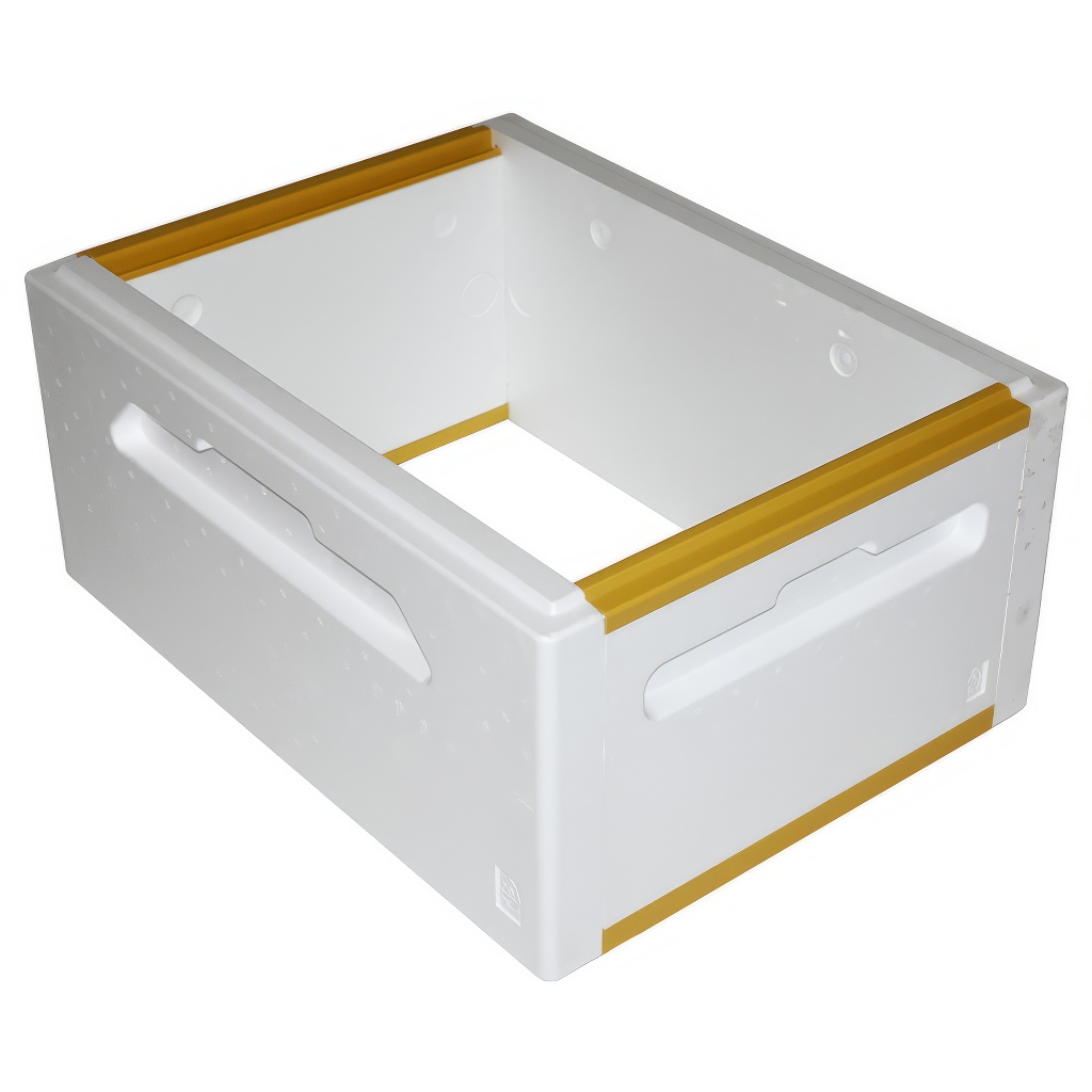 Styroporaufsatz. 1/1 Langstroth - 232 mm - 8 R.