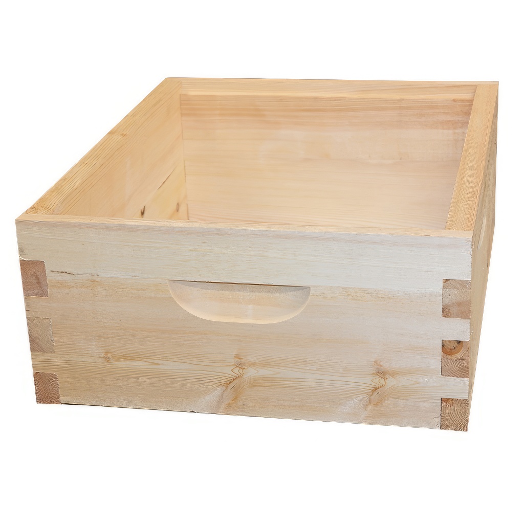 Langstroth Brutraumzarge Jumbo 285 - 10 R. - Schwalbenschwanz zinken - in Teile