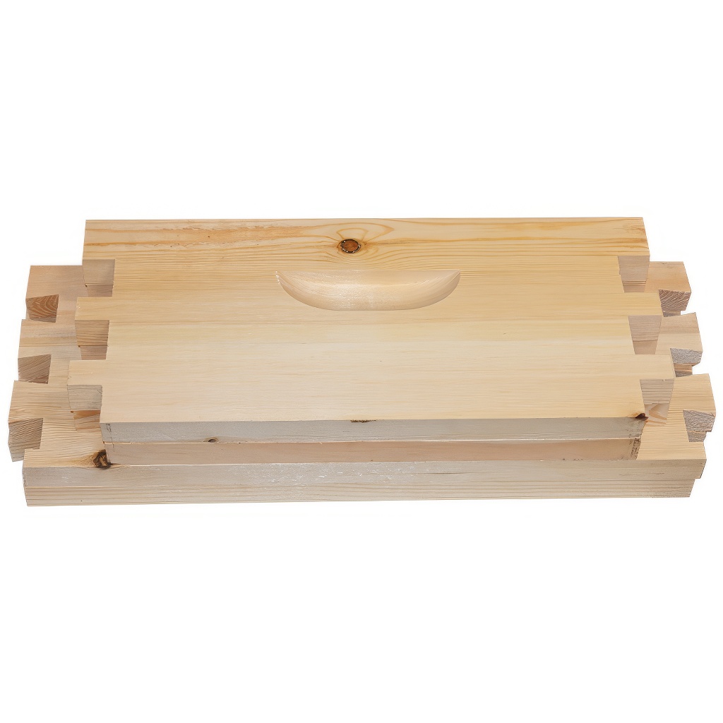 Langstroth Flachzarge 3/4 - 185 - 10 R. - Schwalbenschwanz zinken - in Teile
