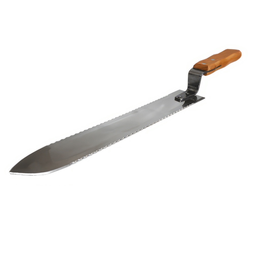 Entdecklungsmesser- gezahnt - Edelstahl - 28 cm