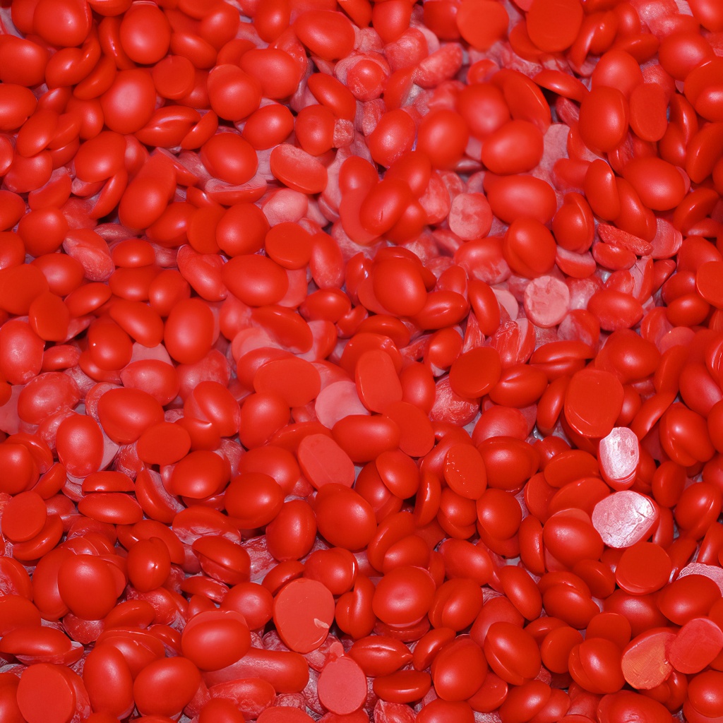 Bienenwachs - rote Pellets - 500 g