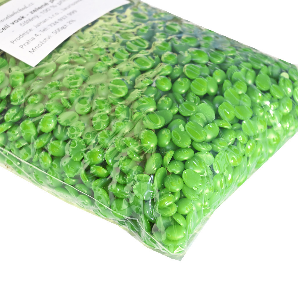 Bienenwachs – grüne Pellets – 500 g