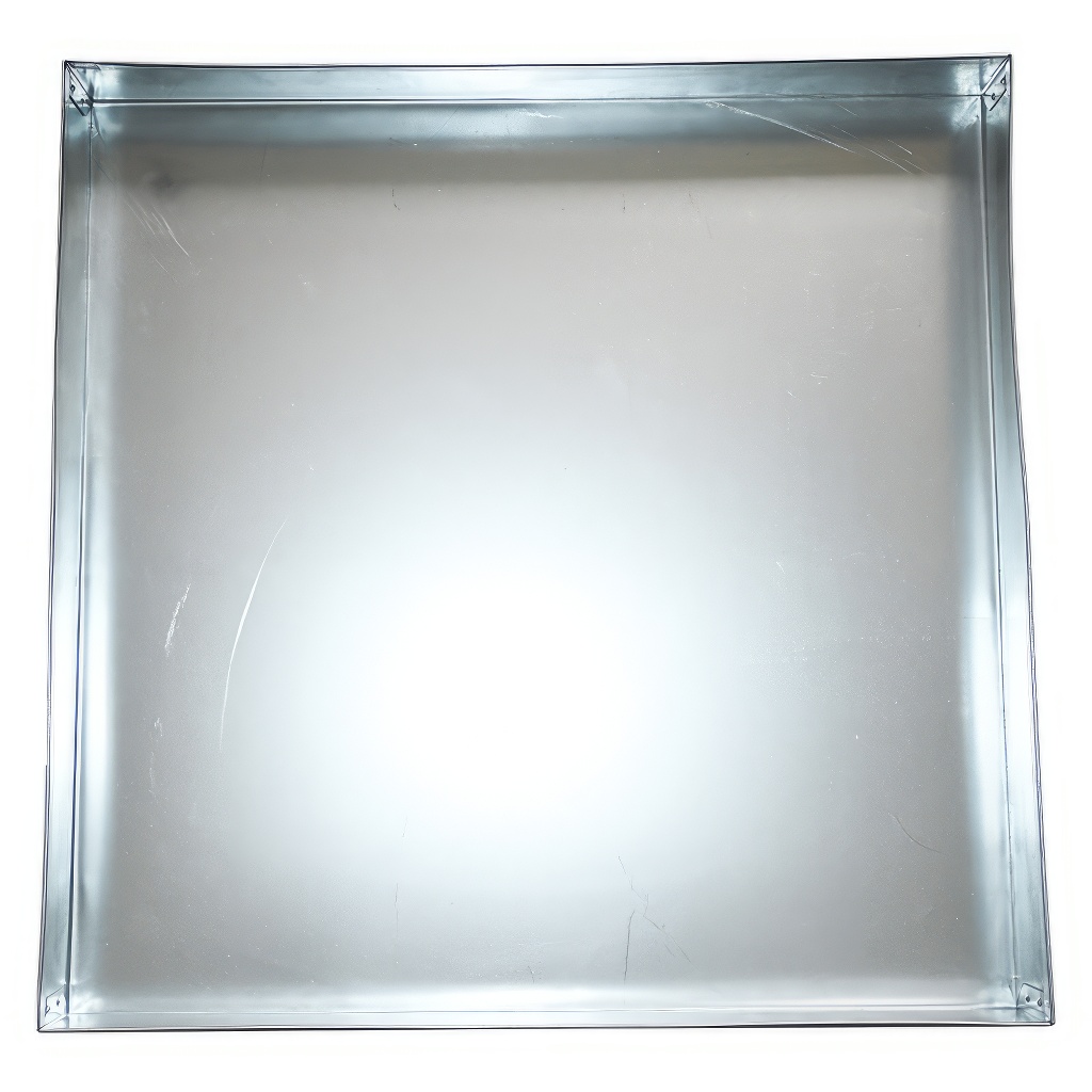 Zinndeckel 530x530x70