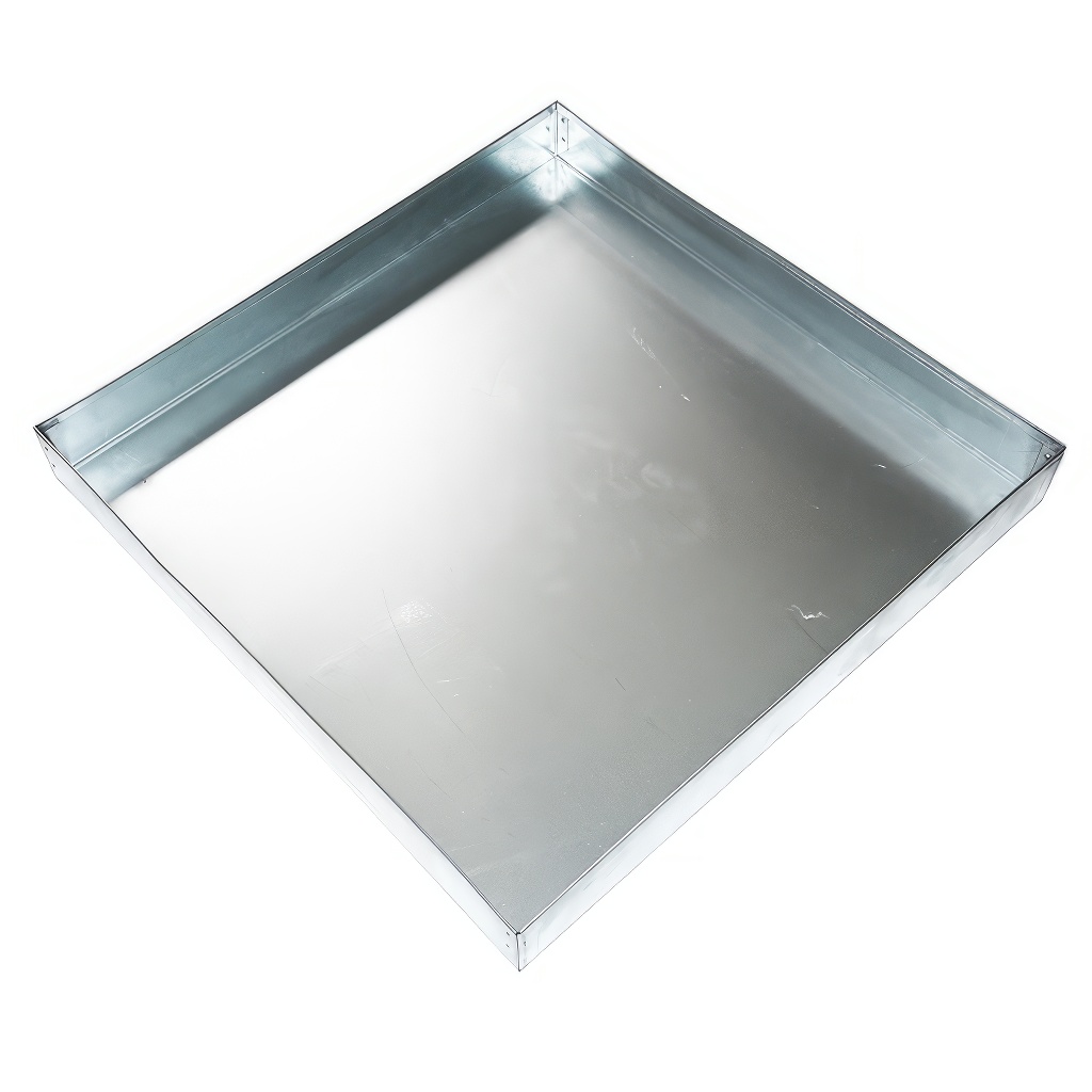 Zinndeckel 530x530x70
