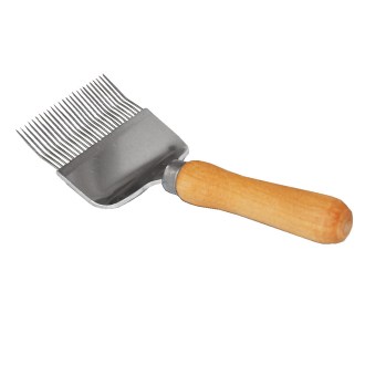 Entdecklungsgabel Holz gebogen 25 Nadel