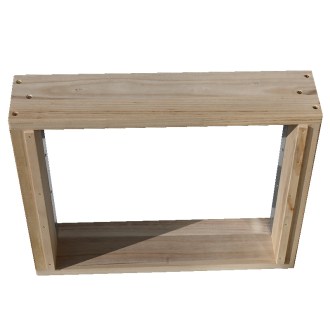 Liebig Zander Halbzarge (110 mm) 10 R. mit Schienen