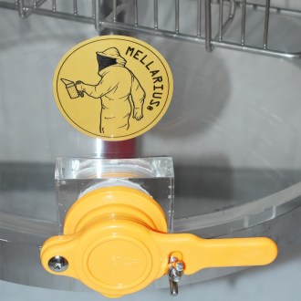Honigschleuder Mellarius ProLine 2 Waben Transparente Dia 40