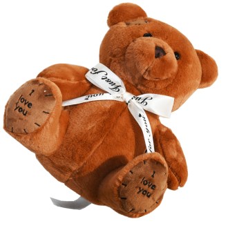 Teddybär dunkelbraun - 25 cm