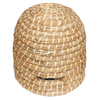 Strohbienenstock 30x30 cm