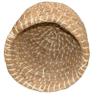 Strohbienenstock 30x30 cm
