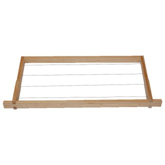 Rähmchen waagerecht gedrahtet Zander 220 mm, Hoffmann-Seiten