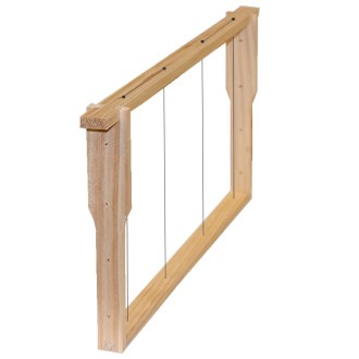 Rähmchen vertikal gedrahtet Zander 220 mm, Hoffmann-Seiten