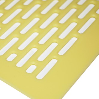Absperrgitter – wechselseitig – Gusskunststoff – 435x435 mm