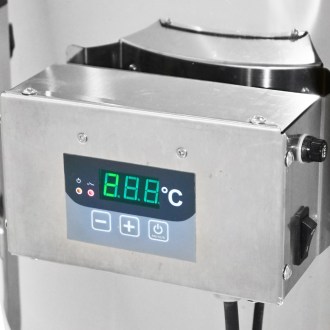 Doppelwand-Abfüller mit Heizung Mellarius MaxiLine 230 V – 104 Liter / 140 kg