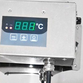 Doppelwand-Abfüller mit Heizung Mellarius MaxiLine 230 V – 163 Liter / 225 kg