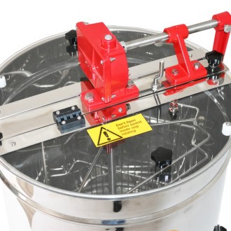 Honigschleuder Mellarius MaxiLine 3 Waben Hand mit großem Griff Dia 40