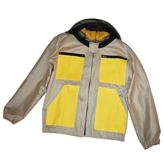 Imkerjacke mit Reißverschluss Beige - S-XXXL