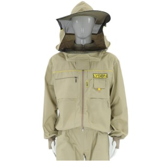 Die Imkerjacke mit Reißverschluss in der Premium-Version - S-XXXXL