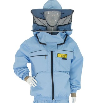 Imkerjacke mit Hut - blau - Lysoń, Gr.: S-XXL