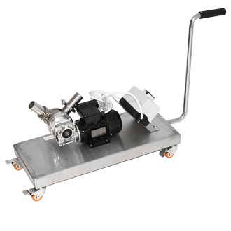 Mellarius Honigpumpe, 230V, 0,37 kW, mit Plattform