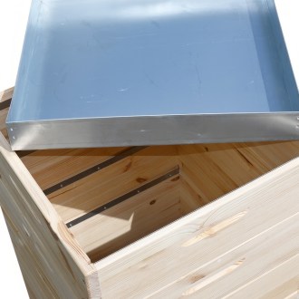 Dadant US-Holzbienenstock für 12 Rahmen - 1x 285 + 2x 141
