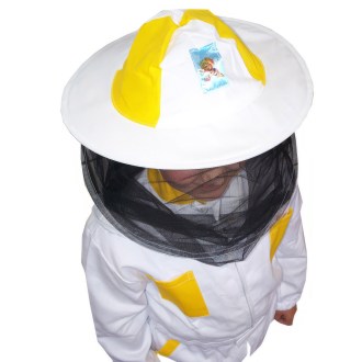 Imkerjacke mit Imkerhut und Reißverschluss für Kinder - 104-164