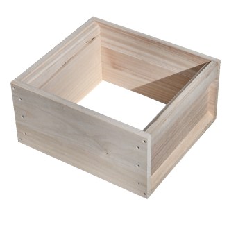DN-Ganzzarge (223 mm) 10 Waben aus Paulowniaholz - Dr. Liebig - zerlegbar