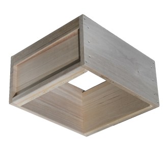 DN-Ganzzarge (223 mm) 10 Waben aus Paulowniaholz - Dr. Liebig - zerlegbar