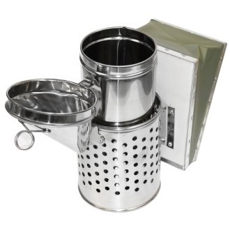 Smoker hoch, Edelstahl D