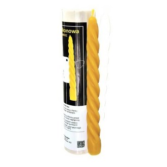 Silikonform Die verdrehte Kerze-Höhe 20 cm - F128