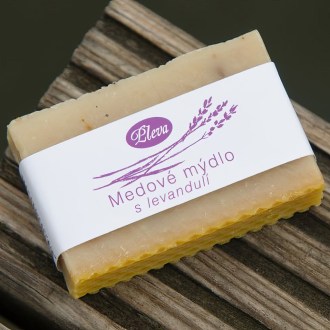 Pleva Honigseife mit Lavendel - 90g