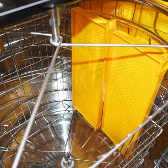 LYSON Basic 4-Waben-Diagonalschleuder, elektrisch 230V, Fi60 cm - ohne durchgehende Mittelachse