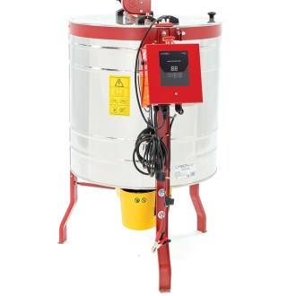 LYSON CLASSIC 4-Waben Diagonalschleuder, Fi 60 cm, mit Hand- und Motorantrieb 12V+230V, universell für alle Rähmchentypen