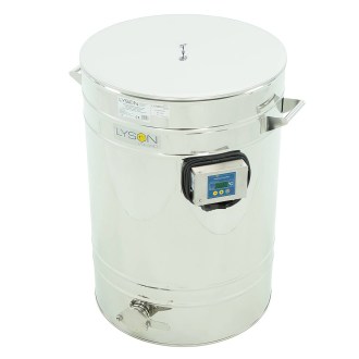 Abfüllbehälter mit Heizmantel 150l.